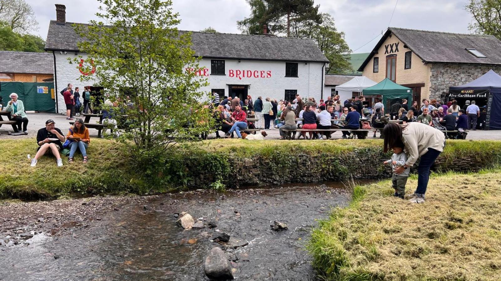 Bed and Breakfast The Bridges Ratlinghope Exteriér fotografie